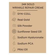 PRAI Beauty 24K Gold Wrinkle Repair Creme and Serum