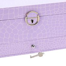 Prestige™ Anti-Tarnish 2-Layer Jewelry Box with Mirror