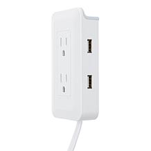 Presto Plug 2-pack Deluxe Power Outlet Relocator with 4' Cord