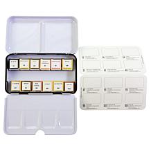 Prima Watercolor Confections Watercolor Pans 12/Pkg - Complexion