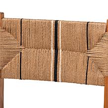 Prita Exotic Bohemian Counter Stool 21.8"W x 20.7"D x 43"H