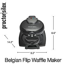 Proctor Silex Flip Belgian Waffle Maker