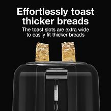 Proctor Silex® Wide-Slot 2 Slice Toaster