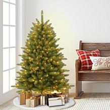 Puleo 4.5' Franklin Fir Artificial Christmas Tree w/250 Clear Lights