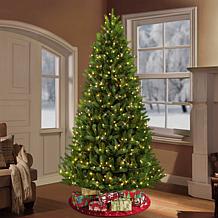 Puleo 6-1/2 ft. Pre-Lit Green Mountain Fir Artificial Christmas Tree