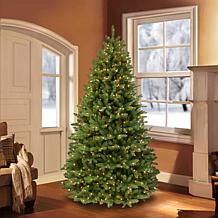 Puleo Intl. 7.5' Pre-lit Franklin Fir Grand Artificial Christmas Tree