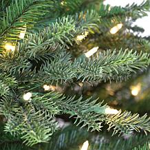Puleo Intl. 7.5' Pre-lit Royal Douglas Fir Downswept Artificial Tree