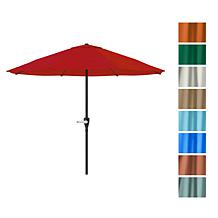 Pure Garden 9' Aluminum Patio Umbrella with Auto-Crank