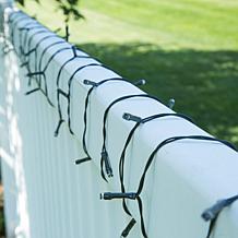 Pure Garden Solar-Powered LED String Lights - 72'