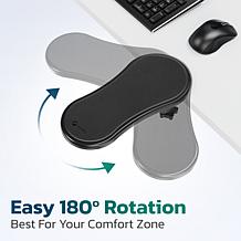 Purely E5620 Adjustable Ergonomic Arm Rest for Desk