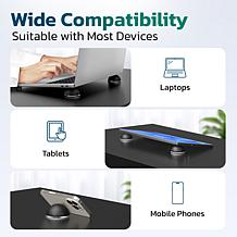 Purely Portable Magnetic Ball-Shaped Laptop Stand