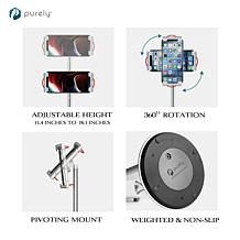 Purely Weighted Adjustable Cell Phone and Tablet Stand