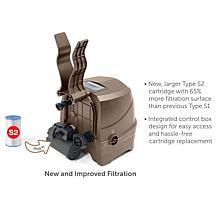 PureSpa Sahara Tan Round Bubble Spa - 6 Person