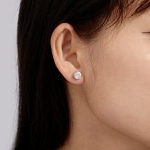 Radiance by Absolute™ 10.55ctw Round Solitaire Stud Earrings 4pc Set