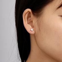 Radiance by Absolute™ 13.78ctw Mixed-Cut Solitaire Earrings 4pc Set