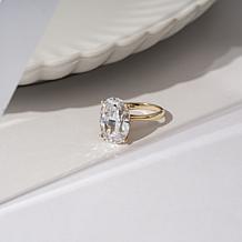 Radiance by Absolute™ 14.34ctw Oval Solitaire Ring
