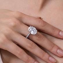 Radiance by Absolute™ 19.29ctw Oval Solitaire Engagement Ring