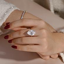 Radiance by Absolute™ 19.45ctw Pear Cut Solitaire Ring