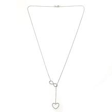 Radiance by Absolute™ 24" Infinity Heart Pavé Y-Necklace