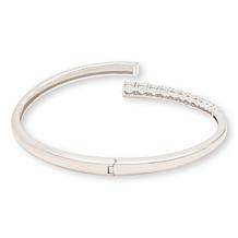 Radiance by Absolute™ 2.75ctw Graduated Round Stone Bypass Bracelet