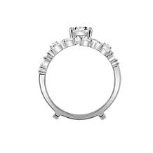 Radiance by Absolute™ 3.34ctw Round Stone Vine Design Boxed Ring Set