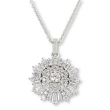 Radiance by Absolute™ 3.60ctw Flower Drop 18" Chain Necklace