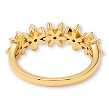 Radiance by Absolute™ 5-Flower CZ Band Ring