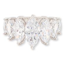 Radiance by Absolute™ 5.5ctw Graduated Marquise-Cut Ring