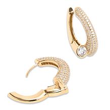 Radiance by Absolute™ 5.70ctw Round Stone Bypass Earrings