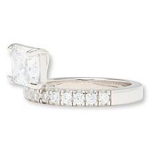 Radiance by Absolute™ 5.96ctw Emerald Cut Floating Ring