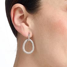 Radiance by Absolute™ 5ctw Mocha Mousse Teardrop Drop Earrings