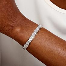 Radiance by Absolute™ 6mm Trilliant Magnetic Clasp Line Bracelet