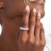 Radiance by Absolute™ Asscher Cut Band Ring