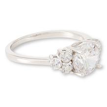 Radiance by Absolute™ Classic Stone CZ Sterling Silver Ring