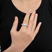 Radiance by Absolute™ Emerald-Cut Prong-Set Eternity Band Ring