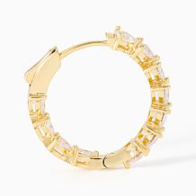Radiance by Absolute Heart Cut Inside Out 1"Hoops