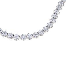 Radiance by Absolute™ Hexagon-Shaped Station Tennis Necklace