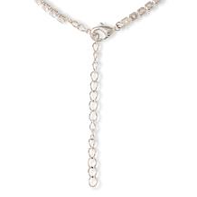 Radiance by Absolute™ Initial Tennis Necklace - Silvertone