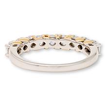 Radiance by Absolute™ LOVE Half-Eternity Band Ring