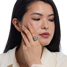 Radiance by Absolute™ Marysol Patton Emerald-cut Emerald-color Ring