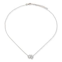 Radiance by Absolute™ Multi Stone Oval Pendant Necklace