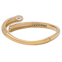 Radiance by Absolute™ Oval Bypass Bangle Bracelet