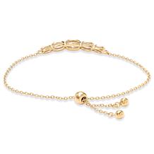 Radiance by Absolute™ Oval Cut Bezel Bolo Bracelet