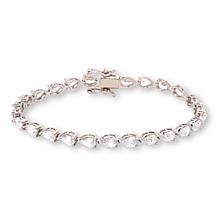 Radiance by Absolute™ Pear Cut Magic Magnet Clasp Line Bracelet