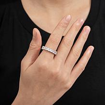 Radiance by Absolute™ Princess-Cut Prong-Set Eternity Band Ring