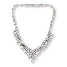 Radiance by Absolute™ Silvertone Bypass Cluster Line Necklace