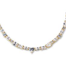 Radiance by Absolute™ Simulated Diamond Mixed Cut Tennis Necklace