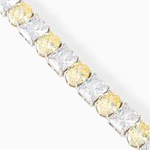 Radiance by Absolute™ White & Blue CZ Tennis Bracelet
