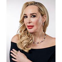 Radiance by Absolute™ x Marysol Patton 18" Oval Stone Tennis Necklace