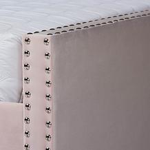 Raphael Velvet Fabric Upholstered Full Size Daybed with Trundle